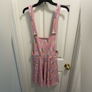 Blackmilk Sailor Moon Luna and Artemis Pink Moon & Cat Overall Skirt